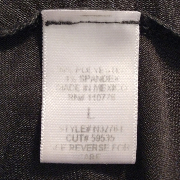 Forever 21 - One Shoulder Long Sleeve Satin Top - Picture 10 of 12